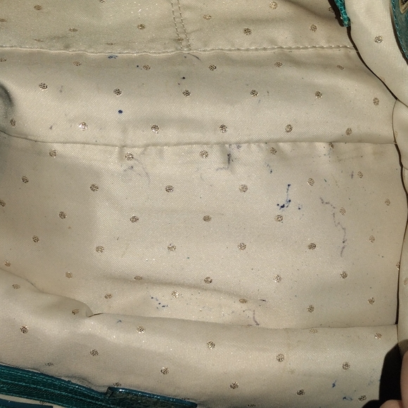 Millennial KATE SPADE teal leather KATE SPADE BAG - Picture 4 of 4